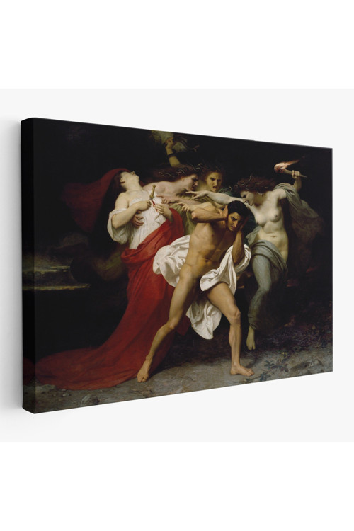Orestes'İn Pişmanlığı Veya Öfkelilerin Peşinde - William-Adolphe Bouguereau-6555