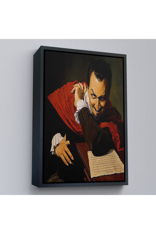 Çerçeveli Mefistofeles, James Himsworth Tablo-7765