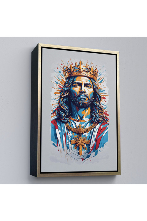 Çerçeveli Hz İsa Tablosu - Jesus-7927