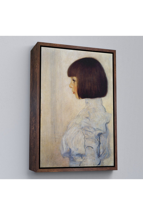 Çerçeveli Gustav Klimt - Helene Klimt'İn Portresi Tablo-7380