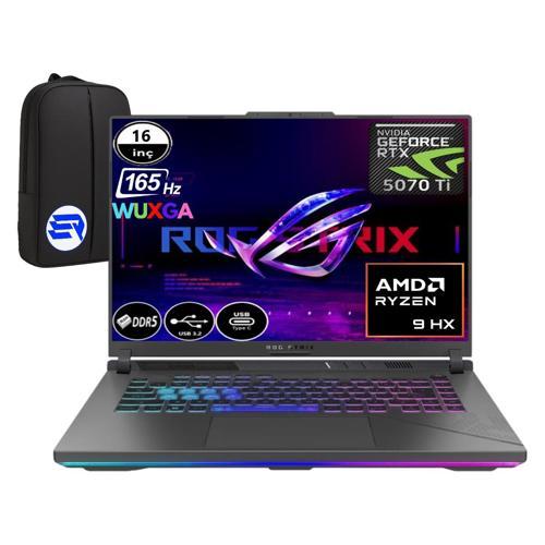 Rog Strıx G16 G614PR-RV050 Amd Ryzen 9 8940HX 32GB 1tb RTX5070TI 16" Fhd+ 165HZ Wuxga WIN11 Pro + Elektropasaj Çant