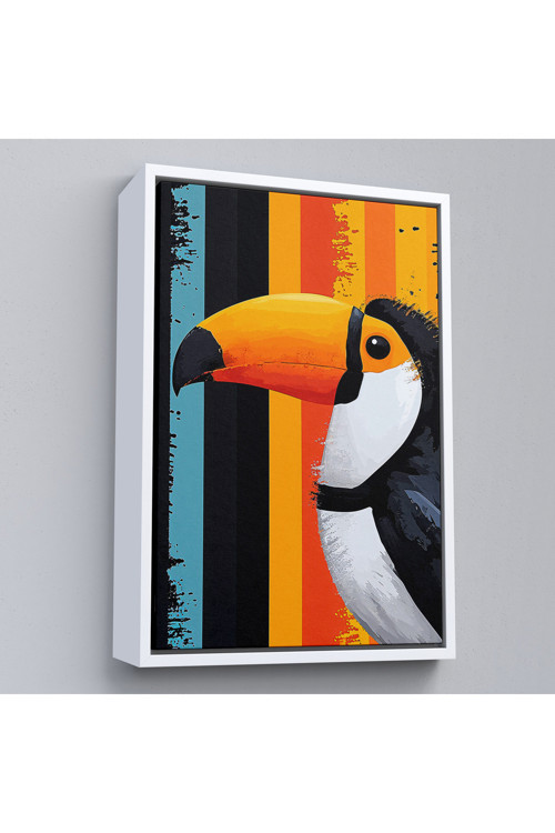 Çerçeveli Toucan Kuşu Tablo-7587