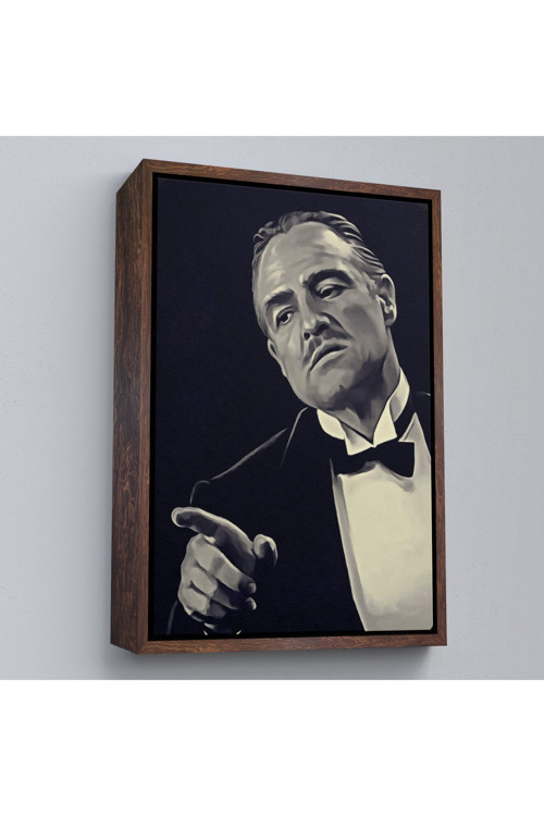 Çerçeveli Godfather Mafya Film Tablo-7716