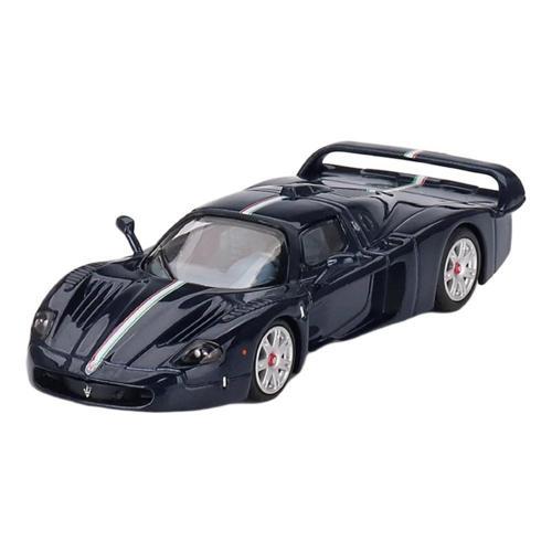 BBR 1:64 Maserati MC12 Stradale Blue Metallic w/ Stripe