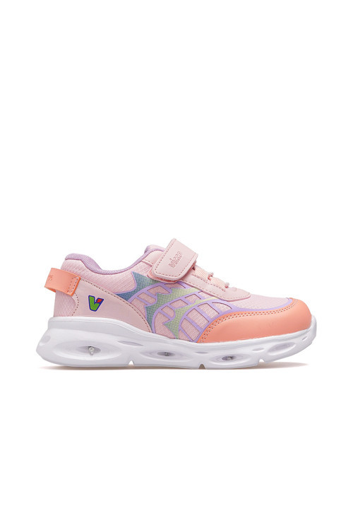 Most Kız Çocuk Işıklı Sneaker Spor Ayakkabı 25k 346.263 Pk Pudra