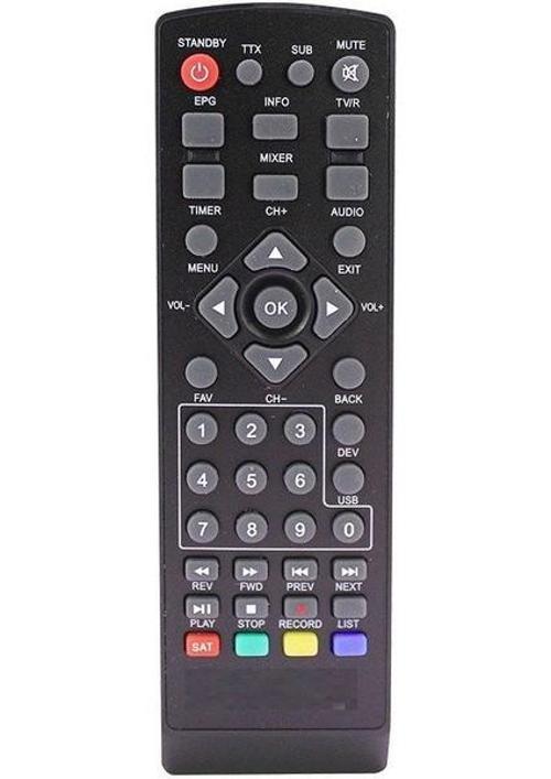 GLB-8800 Uydu Alıcı Kumanda