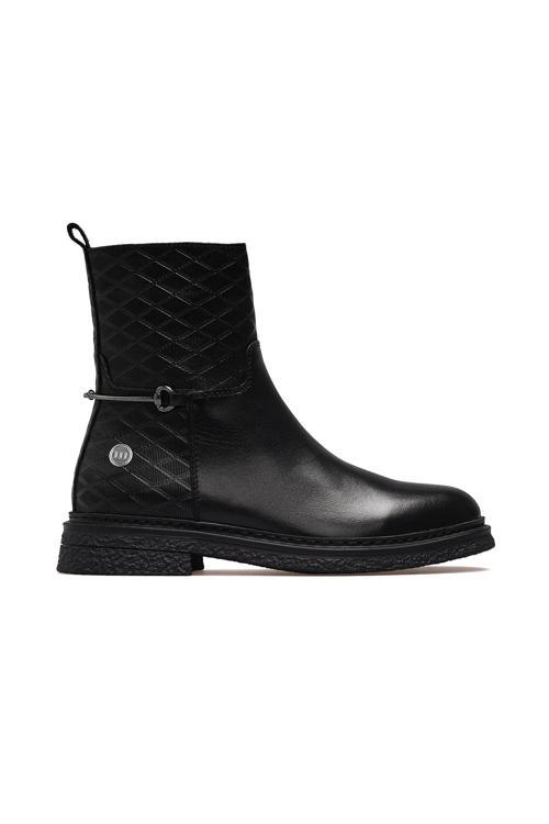 Kadın Hakiki Deri Casual Günlük Bot 25k D25kb-8585 Z Siyah