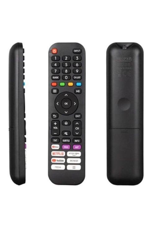 Tv lcd kumandası netflix tuşlu kumanda sepeti