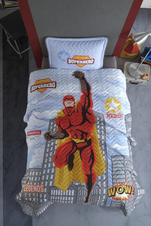 Ranforce %100 Pamuk Tek Kişilik Yatak Örtüsü Seti