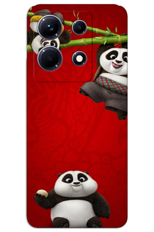 İnfinix Note 30 Pro Kılıf HD Desen Baskılı Arka Kapak - Panda
