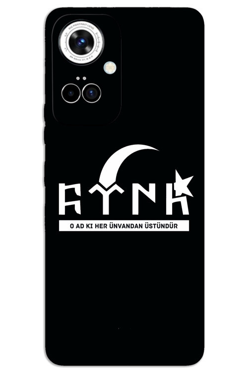 Tecno Camon 19 Pro Kılıf HD Desen Baskılı Arka Kapak - Türk