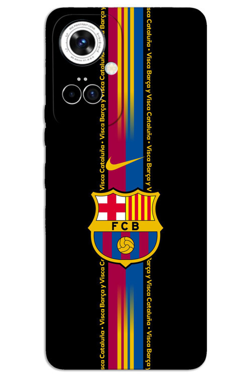 Tecno Camon 19 Pro Kılıf HD Desen Baskılı Arka Kapak - Barça