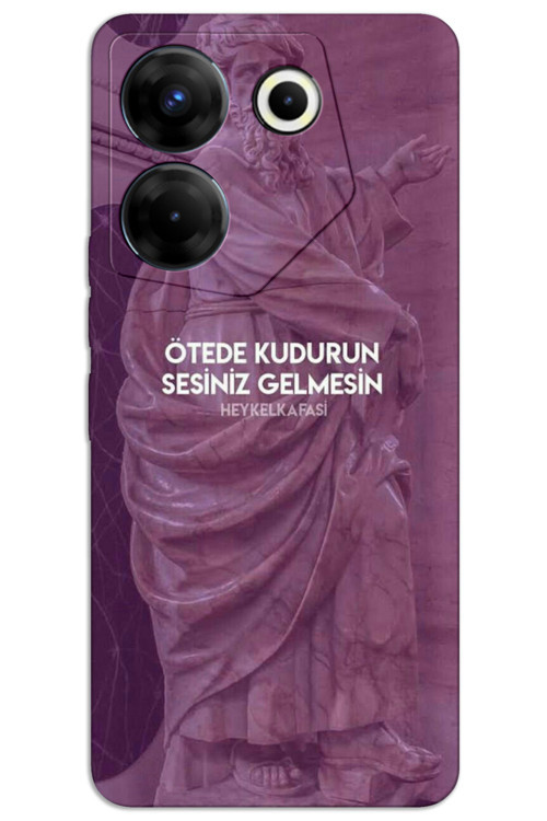 Tecno Camon 20 Pro 4G Kılıf HD Desen Baskılı Arka Kapak - Ötede Kudurun