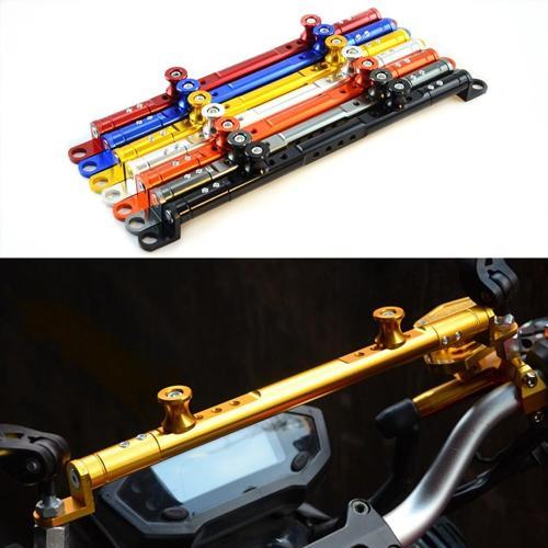 Nmax Xmax Telefon-Kamera Tutacak Ayna Arası Bar Aparatı Siyah Renk