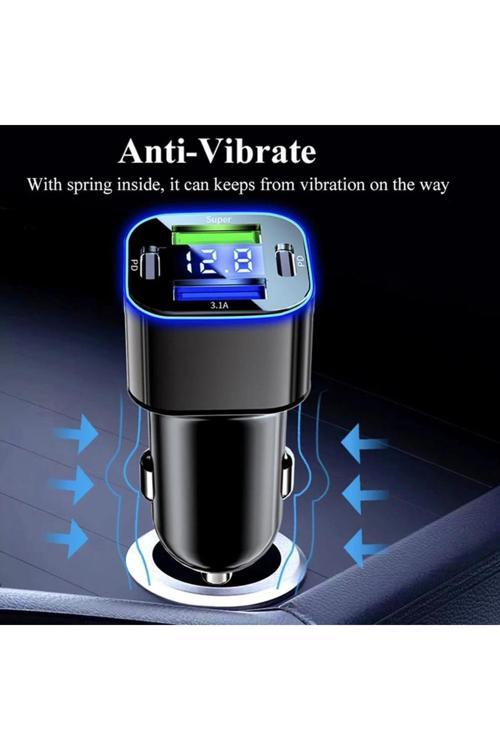 Vivo Y27 Y31 Y31s Y33s Y33T Y35 Y36 Araç Şarj Başlığı 4in1 38w SZ-cr75