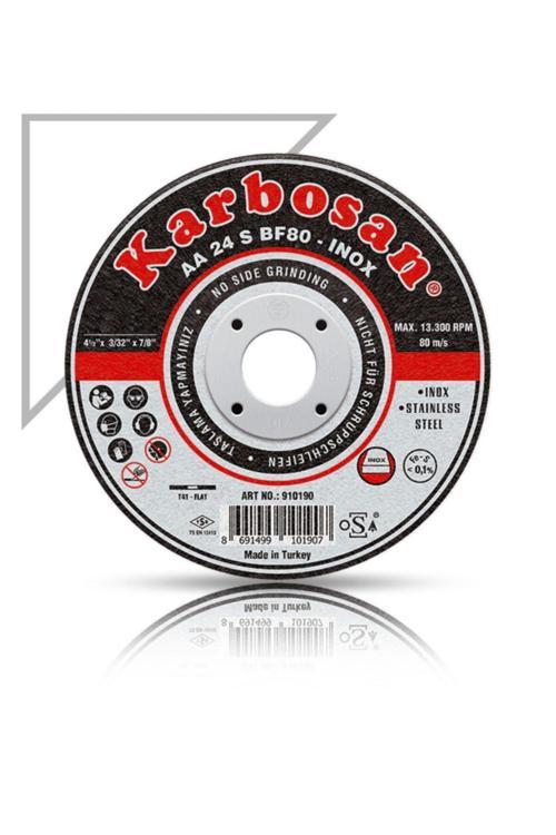 Inox Metal Kesme Taşı 180 Lik İnce Tip Hassas Kesim