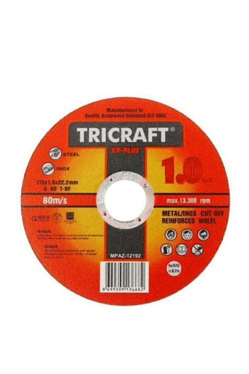 Trıcraft 115x1x22.23 Mm Inox Kesici (meşem-3301) 25 Adetye