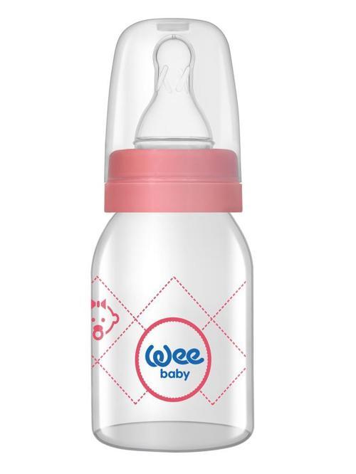Wee Sılıkon Klasık Kıraz Uclu Cam Bıberon 125 ml - StandartStandart