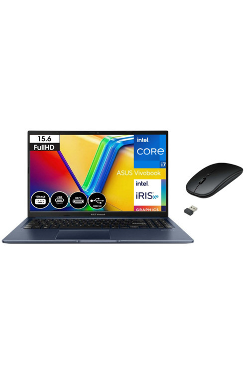 Vivobook 15 X1502Za-Ej2122 Intel I7-12700H 12Gb Ram 512Gb Ssd 15.6" Full Hd W11 + Mouse Hediye