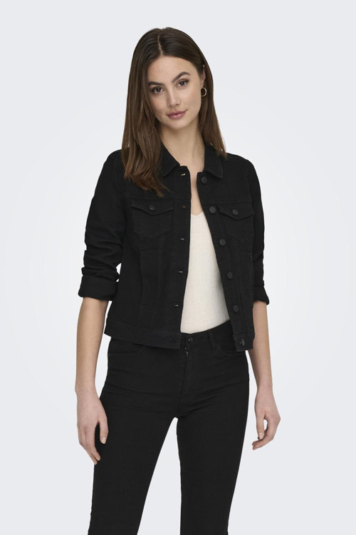 Onlwonder Pamuklu Regular Fit Bayan Kot Ceket 115243147 KÖMÜR