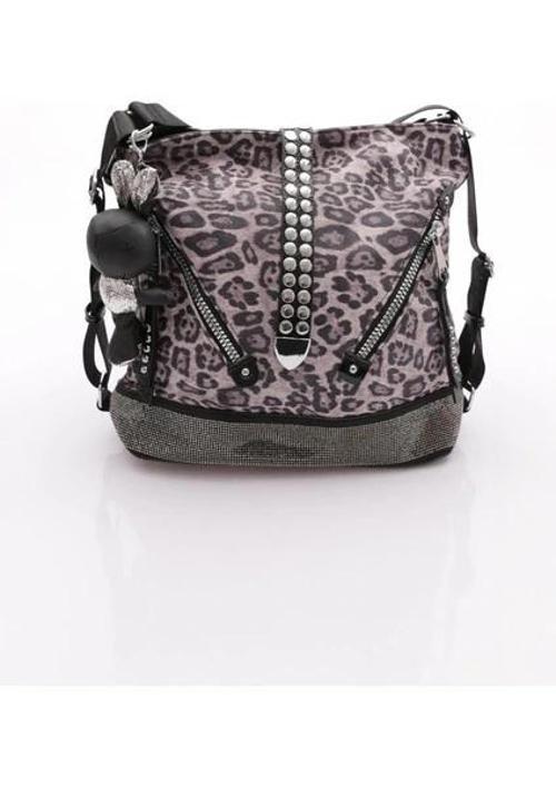 Hunter Siyah Cilt Omuz Çantası