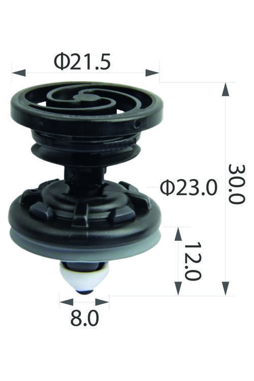 Oto Klips Kapı Döşeme Klipsi Oem Vw 7L6868243, Volvo 8679426 10Lu Paketuyumlu