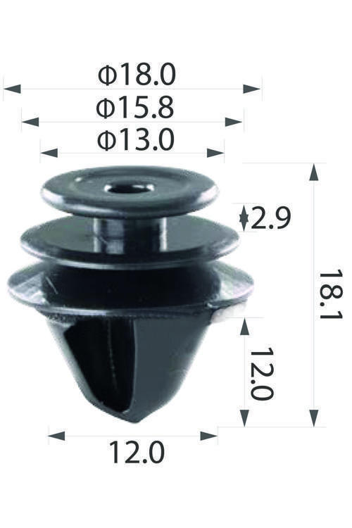 Oto Klips Oem 7701056846, 6991.S6 10Lu Paket