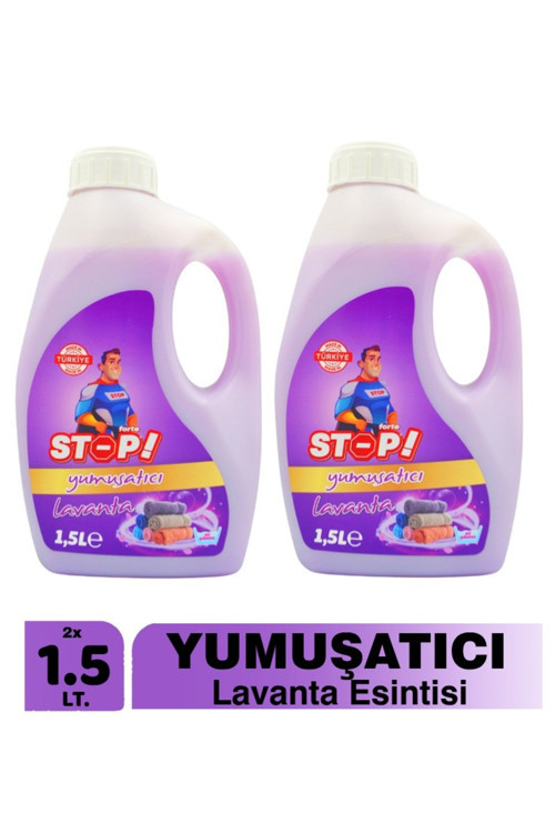 2'li Çamaşır Yumuşatıcı 1.5 Litre Lavanta