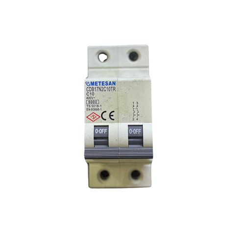 2x10A C Serisi Otomatik Sigorta