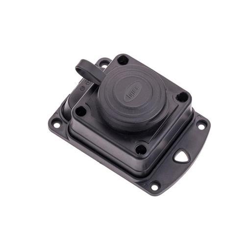1X16A (2P+E) 250V Kauçuk Duvar Prizi IP44