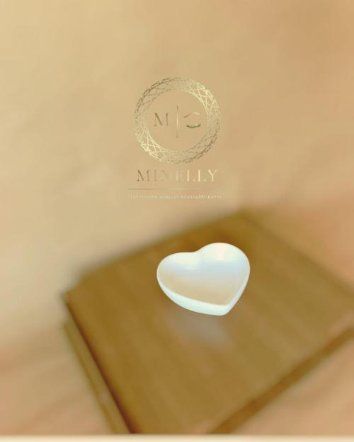 Minelly Luna Love beyaz