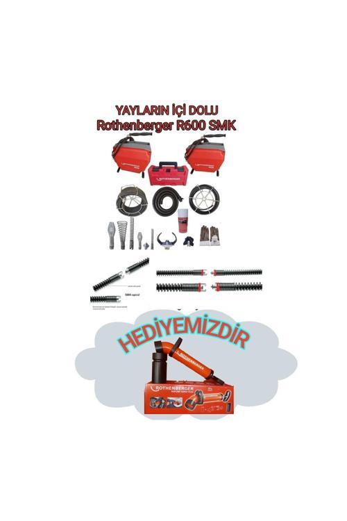 Rothenberger R600 Smk Profesyonel Kanal Gider Açma Makinesi (Yay Içi Dolu) Hediyeli