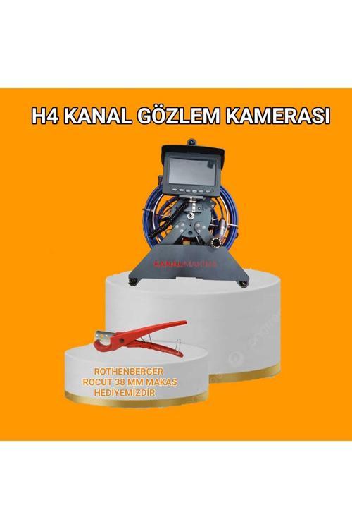 Kanal Görüntüleme Kamerası 4 İnç Ekran Hediyeli