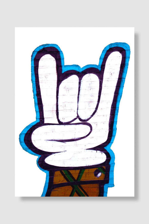 The beautiful yoo sign art Müzik Poster Çerçevesiz Yüksek Kalite Müzik Afiş Duvar Poster