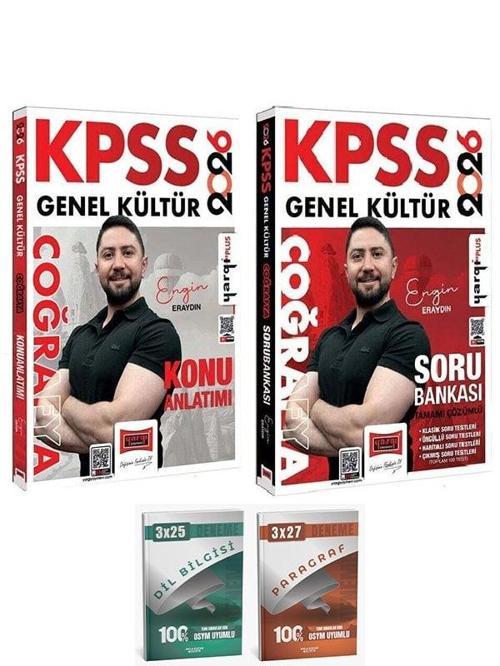 Yargı + Anla Kazan 2026 KPSS Coğrafya Konu Anlatımı + Soru Bankası 2 li Set