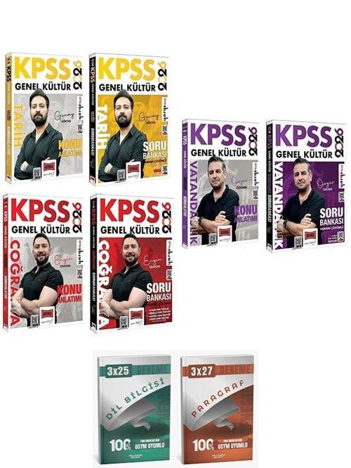 Yargı + Anla Kazan 2026 KPSS Tarih + Coğrafya + Vatandaşlık Konu Anlatımı + Soru Bankası 6 lı Set Yargı Yayınları