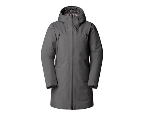 W Mtn Range Down Parka Kadın Outdoor Parka NF0A89VN0UZ1 Gri