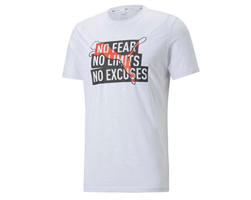 Performance Slogan Cat Tee Erkek Koşu Tişörtü 52249102 Beyaz