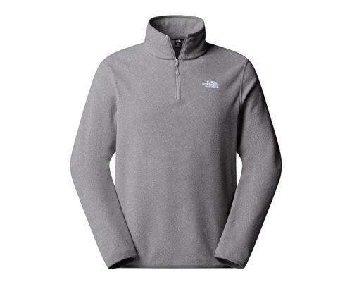 M Glacier Fleece 1/4 Zip Jacket Kadın Outdoor Parka NF0A8D0QCQI1 Gri