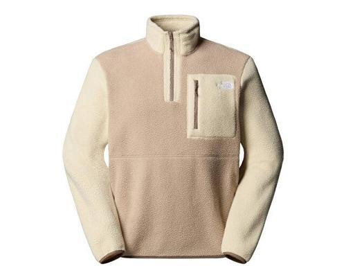 M Yumiori 1/4 Zip Erkek Outdoor Çeyrek Fermuarlı Polar Ceket NF0A883SEOZ1 Gri