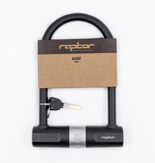 RAPTOR - Anahtarlı U Kilit 170×260mm Bisiklet Motosiklet Scooter Güvenlik U Kilidi