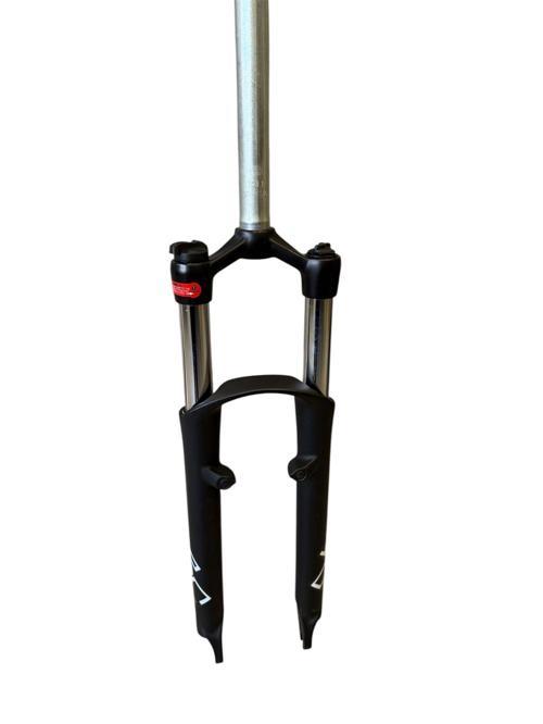 ZOOM M/LO 26" Jant Kilitlenebilir Bisiklet Maşası 1-1/8 QR Amortisörlü Maşa Disk Fren Uyumlu Siyah Sarı