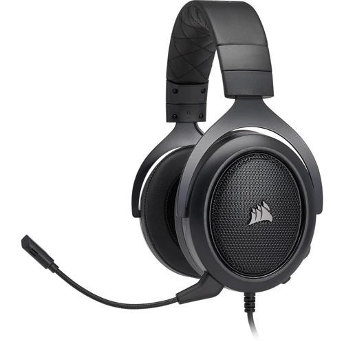 CORSAIR CA-9011173-EU HS60 SURROUND 7.1 HARICI SES KARTLI OYUNCU KULAKLIGI SIYAH (PC PS4 XBOX ONE NI