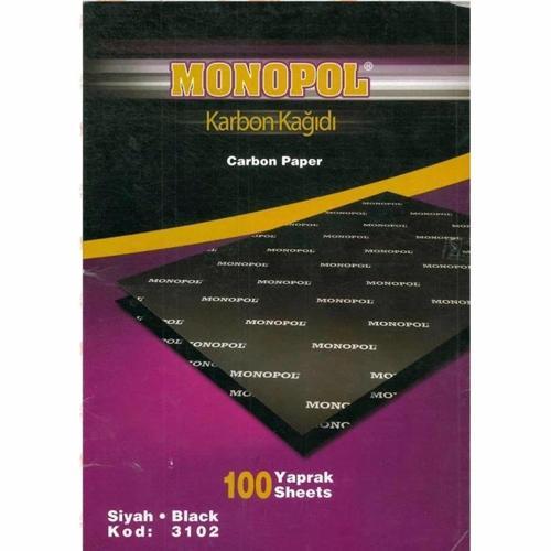 A3 Karbon Kağıdı Siyah 290MmX420Mm 100 Lü M3110 (1 Paket 100 Adet)