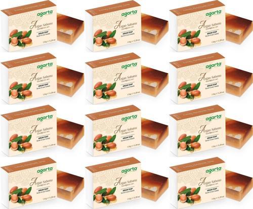 El Yapımı Doğal Sabun 150GR Argan (12 Li Set)