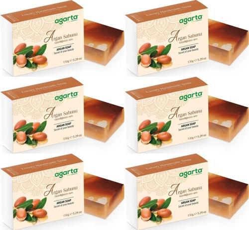 El Yapımı Doğal Sabun 150GR Argan (6 Lı Set)