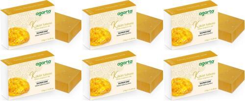 El Yapımı Doğal Sabun 150GR Kükürt (6 Lı Set)