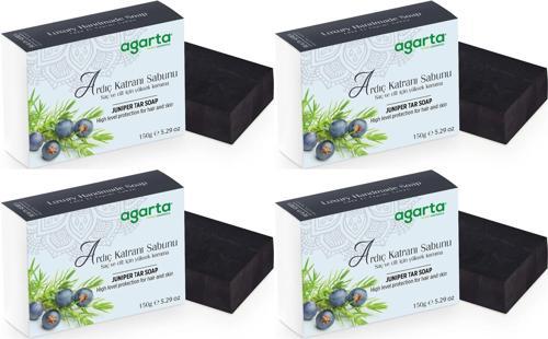 El Yapımı Doğal Sabun 150GR Ardıç Katranı (4 Lü Set)
