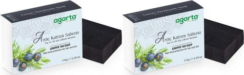 El Yapımı Doğal Sabun 150GR Ardıç Katranı (2 Li Set)