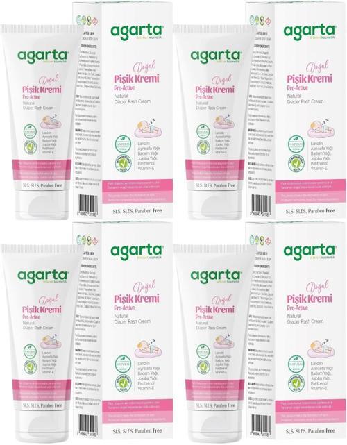 Doğal Pişik Kremi 100ML (4 Lü Set)